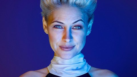 Emma Willis dresses up for new The Circle series two promo picture