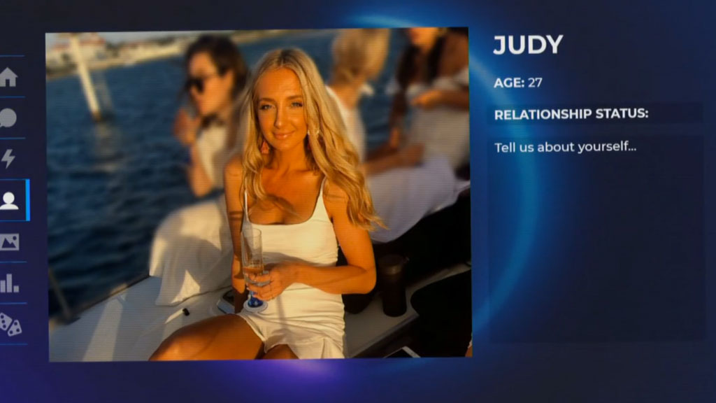 The Circle 2019 - Judy's profile screen